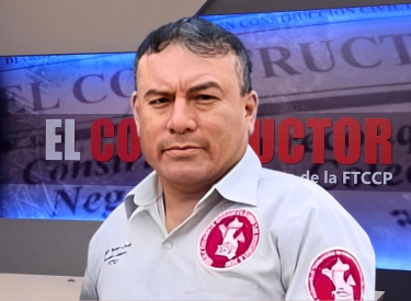 Obreros de construcción civil de Chimbote se movilizaron en respaldo del Pliego 2026