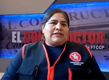 Rubí Castillo en estudio de El Constructor